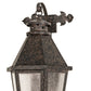 Meyda Lighting Millesime 14" 3-Light Coffee Bean Wall Sconce With Clear Seeded Shade Glass