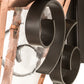 Meyda Lighting Millesime 14" Raw Copper & Brass And Timeless Bronze Lantern Wall Sconce With Clear Shade Glass