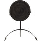 Meyda Lighting Miners Lantern 17" Costello Black Wall Sconce With Clear Shade Glass