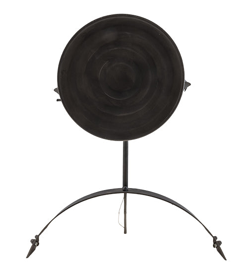 Meyda Lighting Miners Lantern 17" Costello Black Wall Sconce With Clear Shade Glass