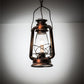 Meyda Lighting Miners Lantern 220231 7" Vintage Copper Mini Pendant Light With Clear Shade Glass