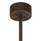 Meyda Lighting Miners Lantern 40" 6-Light Dark Roast Wagon Wheel Chandelier With Clear Shade Glass
