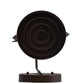 Meyda Lighting Miners Lantern 7" Mahogany Bronze Lantern Wall Sconce With Clear Shade Glass