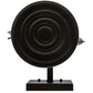 Meyda Lighting Miners Lantern 7" Textured Black Wall Sconce With Clear Shade Glass
