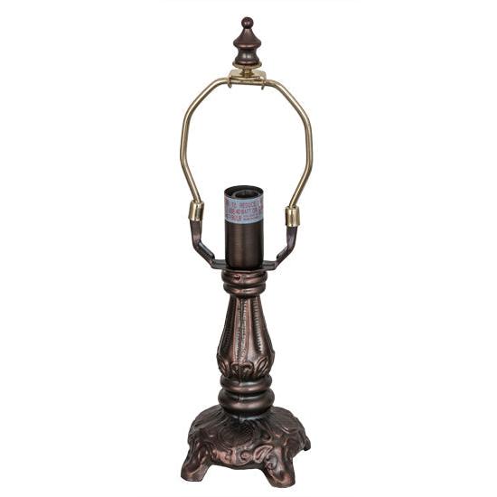 Meyda Lighting Mini Footed 6" Mahogany Bronze Table Lamp Base