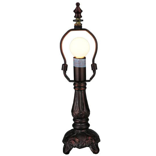 Meyda Lighting Mini Footed 6" Mahogany Bronze Table Lamp Base