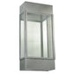 Meyda Lighting Mirage 8" LED Wall Sconce With Clear Shade Glass