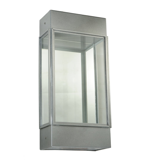 Meyda Lighting Mirage 8" LED Wall Sconce With Clear Shade Glass