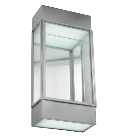 Meyda Lighting Mirage 8" LED Wall Sconce With Clear Shade Glass