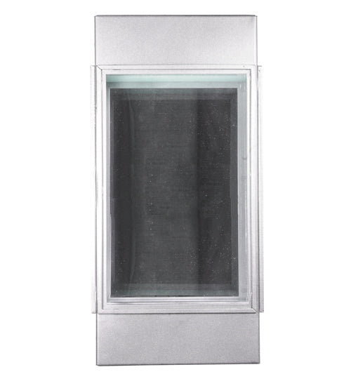 Meyda Lighting Mirage 8" LED Wall Sconce With Clear Shade Glass