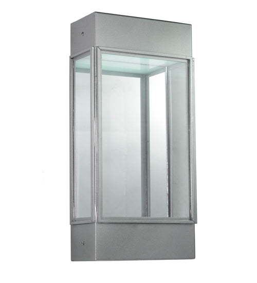 Meyda Lighting Mirage 8" LED Wall Sconce With Clear Shade Glass