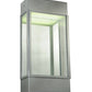Meyda Lighting Mirage 8" LED Wall Sconce With Clear Shade Glass