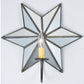 Meyda Lighting Mirrored Star 15" Oil Rubbed Bronze Wall Sconce With Ivory Faux Candlelight