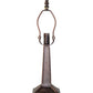 Meyda Lighting Mission 10" Mahogany Bronze Table Lamp Base
