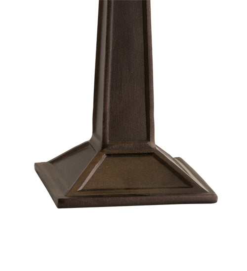 Meyda Lighting Mission 18101 10" Mahogany Bronze Table Lamp Base