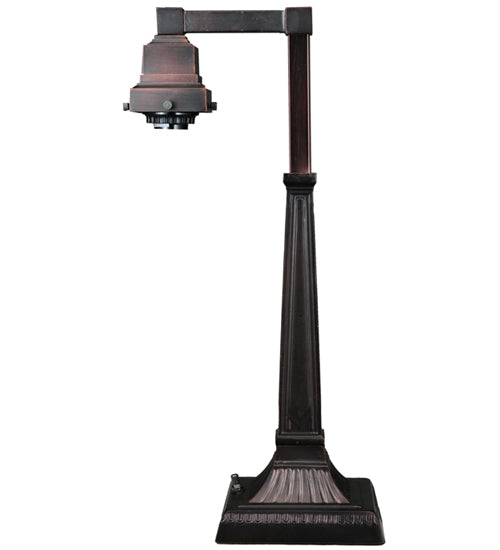 Meyda Lighting Mission 20" Mahogany Bronze Table Lamp Base