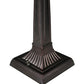 Meyda Lighting Mission 20" Mahogany Bronze Table Lamp Base