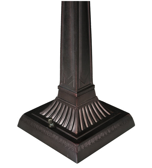 Meyda Lighting Mission 20" Mahogany Bronze Table Lamp Base