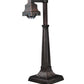Meyda Lighting Mission 20" Mahogany Bronze Table Lamp Base