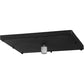 Meyda Lighting Mission 23" Costello Black Point Flush Mount Light With White Art Shade Glass