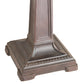 Meyda Lighting Mission 25" 2-Light Mahogany Bronze Table Lamp Base