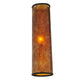 Meyda Lighting Mission 4" W x 15" H Prime Amber Mica Shade Glass