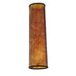 Meyda Lighting Mission 4" W x 15" H Prime Amber Mica Shade Glass