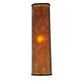 Meyda Lighting Mission 4" W x 15" H Prime Amber Mica Shade Glass