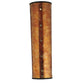 Meyda Lighting Mission 4" W x 15" H Prime Amber Mica Shade Glass