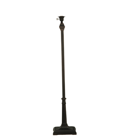 Meyda Lighting Mission 56" Mahogany Bronze FT14 Torchiere Floor Lamp Base