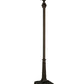 Meyda Lighting Mission 56" Mahogany Bronze FT14 Torchiere Floor Lamp Base