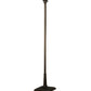 Meyda Lighting Mission 56" Mahogany Bronze Torchiere Floor Lamp Hardware