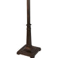 Meyda Lighting Mission 57" Mahogany Bronze Floor Lamp Base