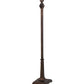 Meyda Lighting Mission 57" Mahogany Bronze Floor Lamp Base