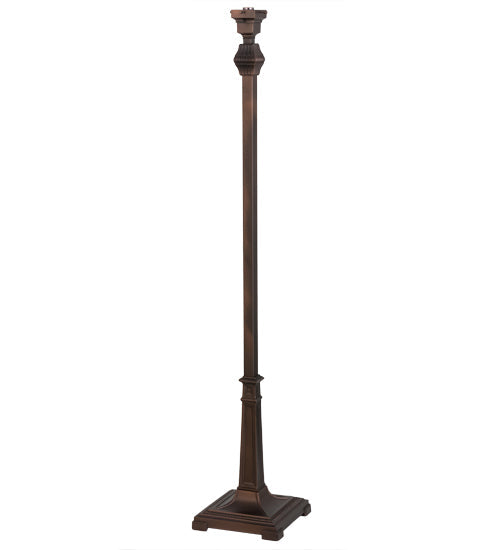 Meyda Lighting Mission 57" Mahogany Bronze Floor Lamp Base