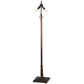 Meyda Lighting Mission 65" 2-Light Mahogany Bronze Floor Lamp Base