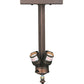 Meyda Lighting Mission 9"W x 14"H 4-Light Mahogany Bornze Flush Mount Light Hardware