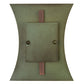 Meyda Lighting Mission Tye 10" Tarnished Copper Wall Sconce