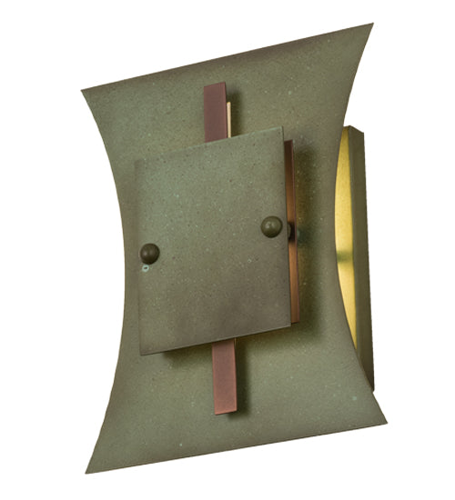 Meyda Lighting Mission Tye 10" Tarnished Copper Wall Sconce