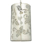 Meyda Lighting Mistletoe 5" Stainless Steel Mini Pendant Light With Chrome Shade
