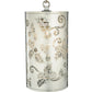 Meyda Lighting Mistletoe 5" Stainless Steel Mini Pendant Light With Chrome Shade