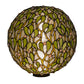 Meyda Lighting Mistletoe Ball 12" Multi-Colored Stained Shade Glass