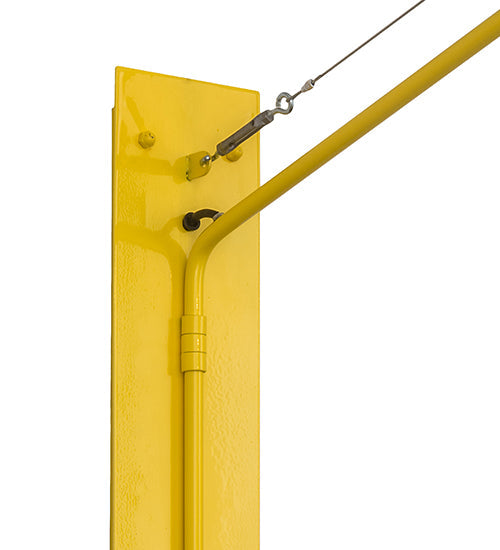 Meyda Lighting Montador 5-57" Sunshine Yellow Swing Arm Wall Sconce