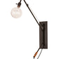 Meyda Lighting Montador 5" Oil Rubbed Bronze Wall Sconce