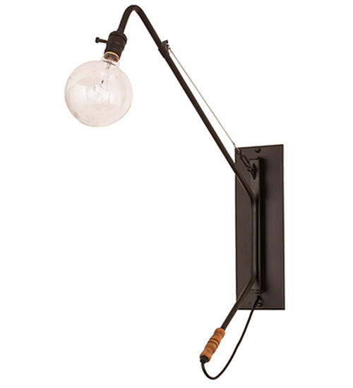 Meyda Lighting Montador 5" Oil Rubbed Bronze Wall Sconce