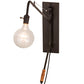 Meyda Lighting Montador 5" Oil Rubbed Bronze Wall Sconce