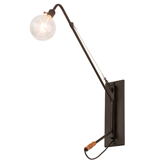 Meyda Lighting Montador 5" Oil Rubbed Bronze Wall Sconce