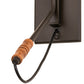 Meyda Lighting Montador 5" Oil Rubbed Bronze Wall Sconce