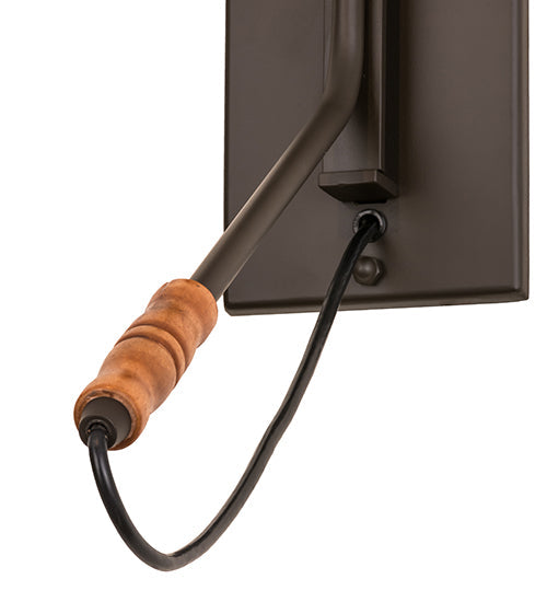 Meyda Lighting Montador 5" Oil Rubbed Bronze Wall Sconce