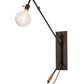 Meyda Lighting Montador 5" Oil Rubbed Bronze Wall Sconce